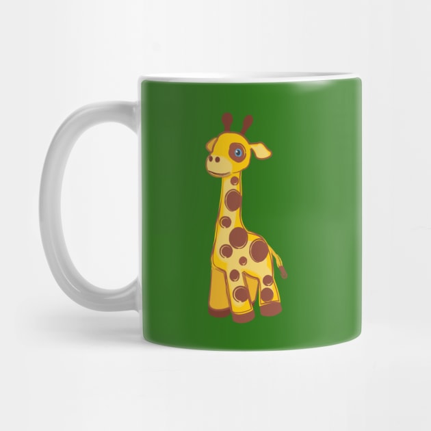 Baby Giraffe by evisionarts